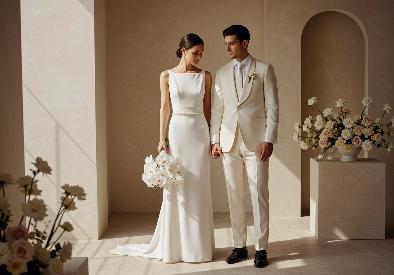Looks de Casamento: Elegância que Celebra o Amor em Cada Detalhe