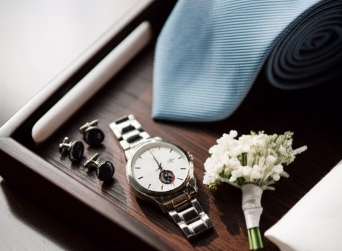 Acessórios do Noivo: Estilo que Marca o Grande Dia 9 Acessórios do Noivo: Estilo que Marca o Grande Dia